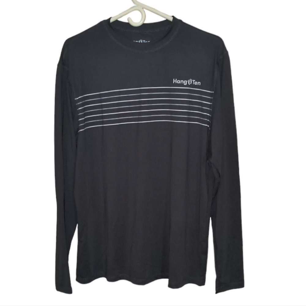 Men's Hang Ten UV Protection/UPF 50+ Long Sleeve T-Shirt Size M